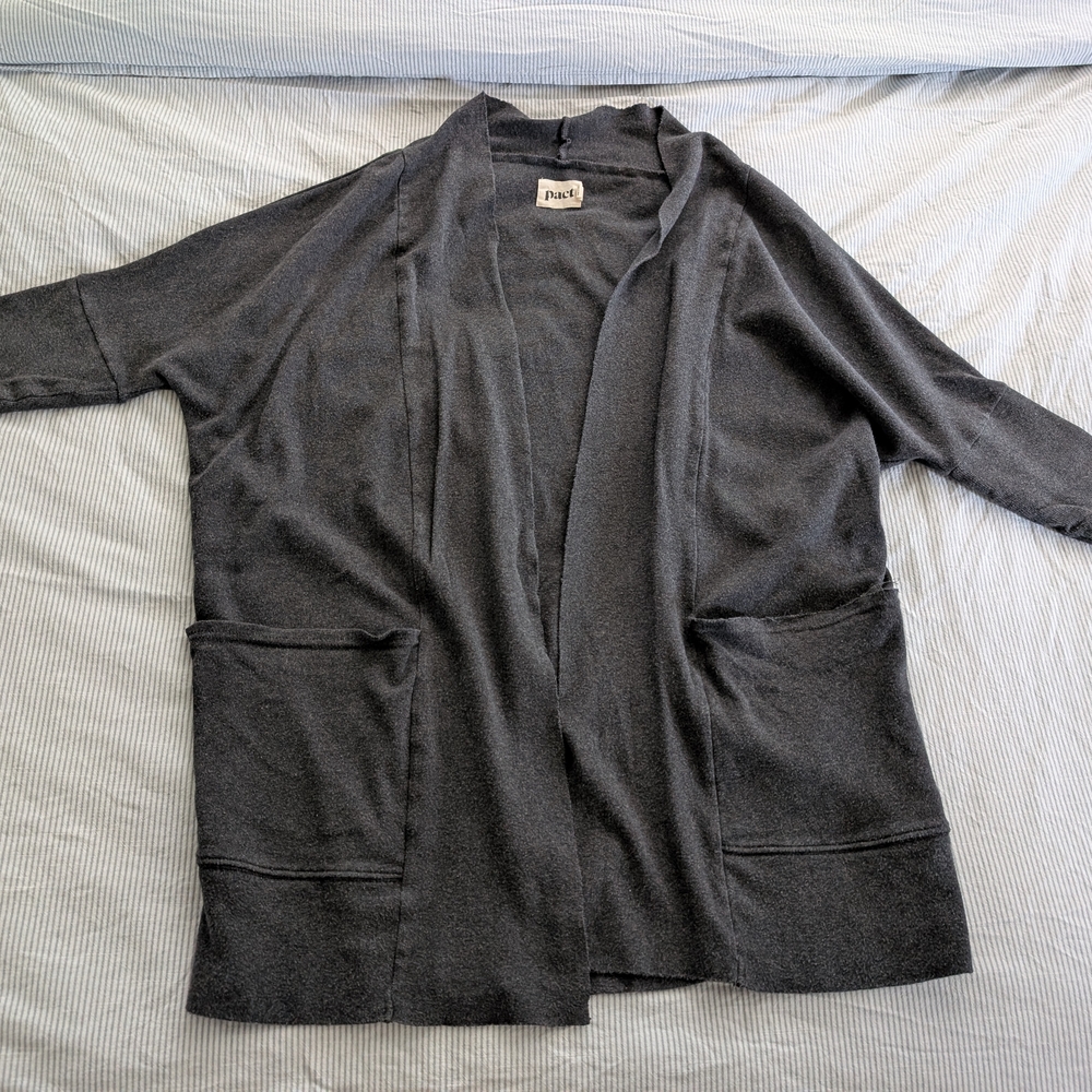Pact Women's Organic Cotton Cardigan Sweater S/M